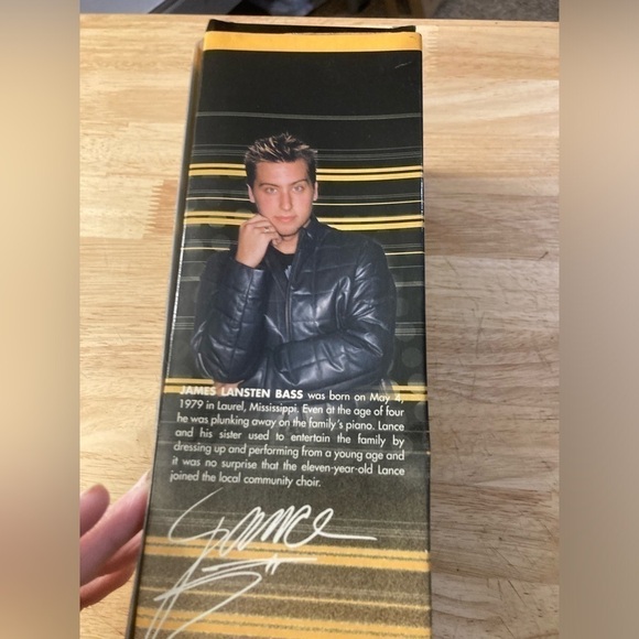 NSync Lance Bass bobble head in original box. Best Buy 2001 exclusive - Picture 5 of 5